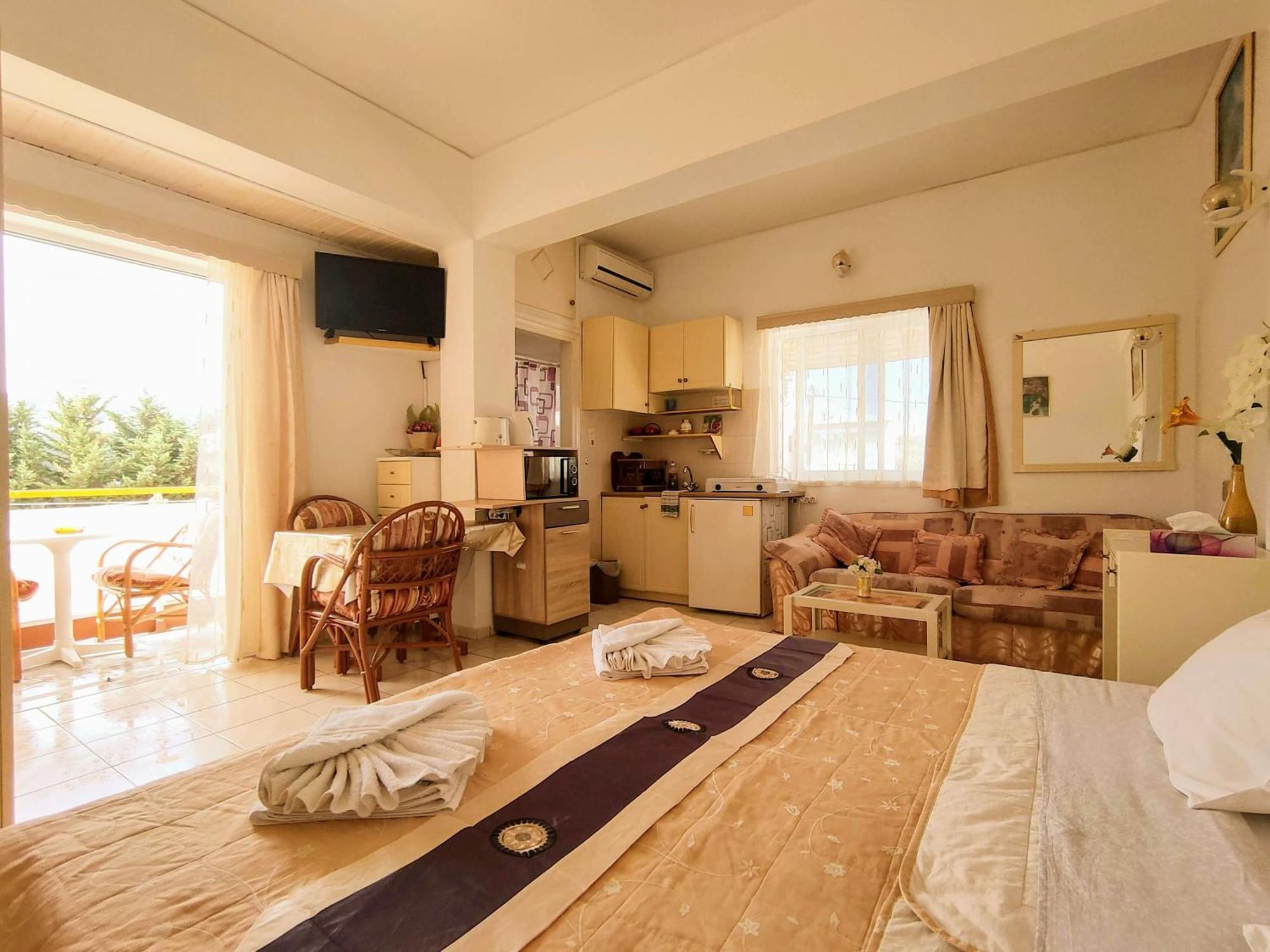 Ferienwohnung Evli Rethymno Exterior foto